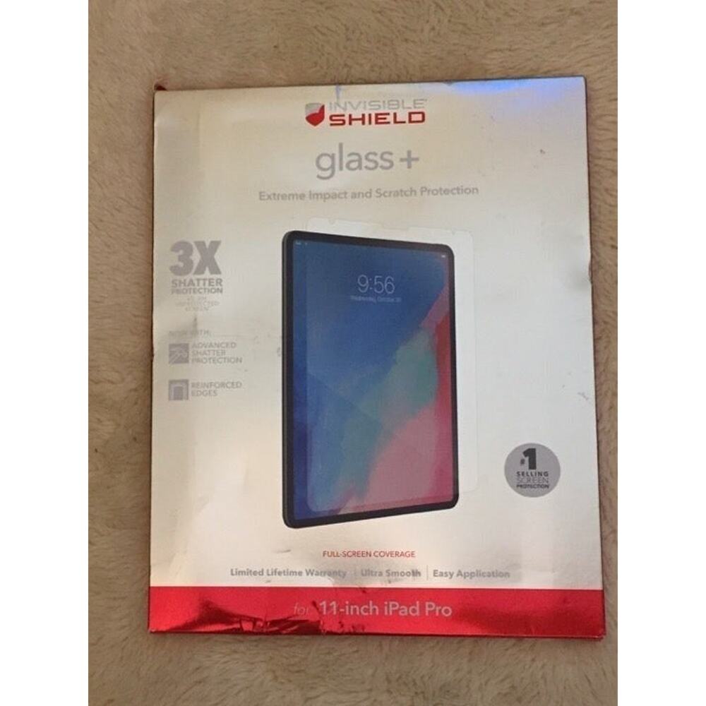 ZAGG 11" iPad Pro InvisibleShield glass+